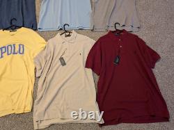 Mens Polo Ralph Lauren Shirt Bundle XLT (XL-Tall) 19 Items Total NWOT & NWT