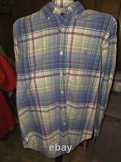 Mens Shirts And Jacket, Lot Of 22 Items. Nike, Adidas, Ralph Lauren And More