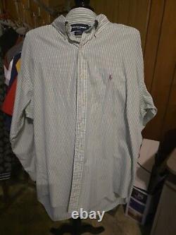 Mens Shirts And Jacket, Lot Of 22 Items. Nike, Adidas, Ralph Lauren And More