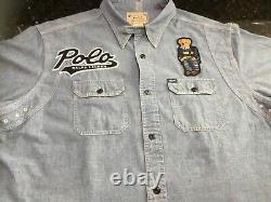 Mens ralph lauren polo customized (1 of 1) button down shirt 100% AUTHENTIC