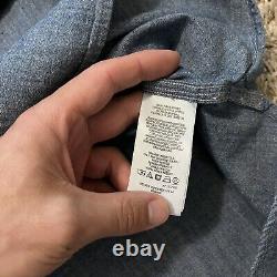 NEW $225 RRL Ralph Lauren SP Core Denim Work Chore Button Up Shirt XL