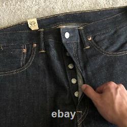NEW $240 RRL Ralph Lauren American Woven Selvedge Core Icon Jeans 33x34