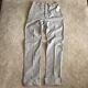New $490 Rrl Ralph Lauren Striped Back Cinch Made In Italy Pants 32