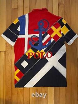 NEW LIMITED EDITION Polo Ralph Lauren Anchor Cp-93 Classic Fit Polo Shirt