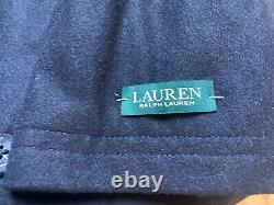NEW LRL Ralph Lauren Men's Double-Breasted Wool-Blend Overcoat Dark Navy XXL NWT