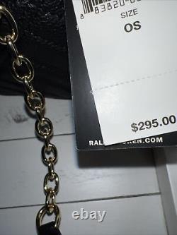 NEW Lauren Ralph Lauren Madison Quilted Leather Evening Handbag Crossbody Bag