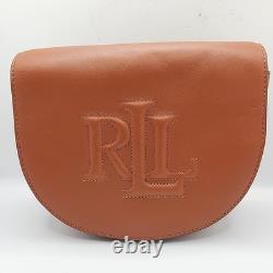 NEW Lauren Ralph Lauren Witley Crossbody Bag Lauren Tan