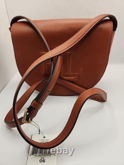NEW Lauren Ralph Lauren Witley Crossbody Bag Lauren Tan