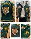 New Nwt Men's Polo Ralph Lauren Tigers Letterman Varsity Leather Jacket Rugby