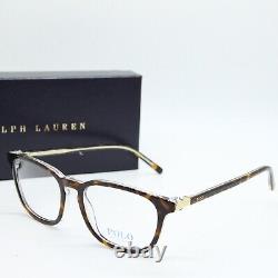 NEW POLO RALPH LAUREN PH 2253 6027 BROWN AUTHENTIC EYEGLASSES WithCASE 54-18