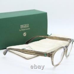 NEW POLO RALPH LAUREN PH 2262 6085 BROWN AUTHENTIC EYEGLASSES WithCASE 50-21