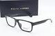 New Polo Ralph Lauren Ph2237u 5523 Black Authentic Eyeglasses Withcase 55-16