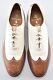 New Polo Ralph Lauren X Crockett & Jones 10.5b Spectator White Suede Shoes