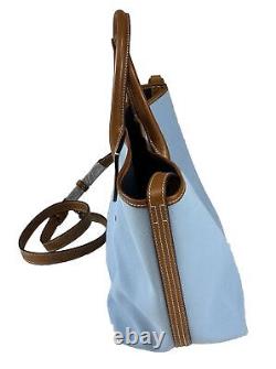 NEW Polo Ralph Lauren Canvas Bellport Medium Tote Bag Blue Women's