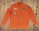 New Polo Ralph Lauren Country Orange Maine Guide Fishing Utility Over Shirt Sz M