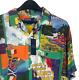 New Polo Ralph Lauren Expedition Mens L Aloha Hawaiian Viscose Kayak $168 Rare