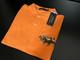 New Polo Ralph Lauren Embroidered Triple Pony Stampede Equestrian Shirt Orange