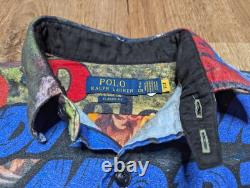 NEW Polo Ralph Lauren Expedition Long Sleeve Button Up Shirt Mens Small Outoor