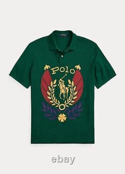 NEW Polo Ralph Lauren Green Crest Laurel Classic Fit Polo Size XL & XXL
