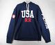New Polo Ralph Lauren Hoodie Adult Large Blue 2020 Usa Olympics Men's Tokyo Nwt