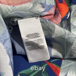 NEW Polo Ralph Lauren Men's Size XLT Viscose Hoffman Camp Hawaiian Shirt TALL