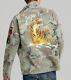 New Polo Ralph Lauren Military Camo Tiger Japan Over Shirt Jacket Very Rrl L