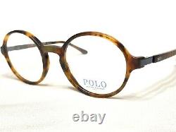 NEW Polo Ralph Lauren PH2189 5017 Mens Tortoise Round Eyeglasses Frames 49/21