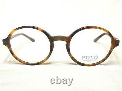 NEW Polo Ralph Lauren PH2189 5017 Mens Tortoise Round Eyeglasses Frames 49/21