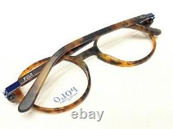 NEW Polo Ralph Lauren PH2189 5017 Mens Tortoise Round Eyeglasses Frames 49/21