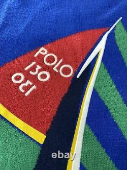 NEW Polo Ralph Lauren RL CP-93 Regatta Sailing Boat Sailboat Yacht Sweater M / L