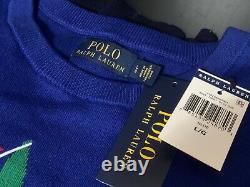 NEW Polo Ralph Lauren RL CP-93 Regatta Sailing Boat Sailboat Yacht Sweater M / L