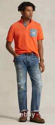 NEW Polo Ralph Lauren Repaired American Eagle Country Sportsman Rugby Shirt
