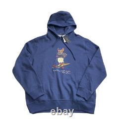 NEW Polo Ralph Lauren SKI BEAR Mens Pullover Hoodie Jersey Hooded Shirt