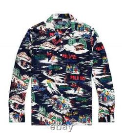 NEW Polo Ralph Lauren Ski 92 Winter Sports Athletics Corduroy Button Up Shirt
