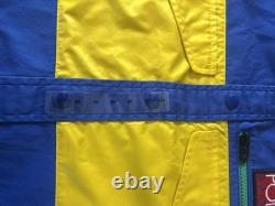 NEW Polo Ralph Lauren Sport Classic Fit Utility Shirt Blue Yellow Green SM / MD