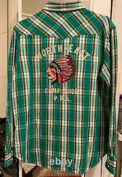 NEW Polo Ralph Lauren Western Chief Sportsman Indian Aztec Camp Guide Shirt
