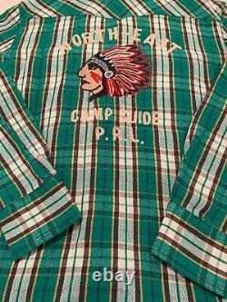 NEW Polo Ralph Lauren Western Chief Sportsman Indian Aztec Camp Guide Shirt