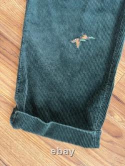 NEW Polo Ralph Lauren Whitman Corduroy Pants Duck Green Embroidered Sportsman