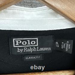 NEW Polo Ralph Lauren Winter Stadium 1992 Rugby Shirt XL Color Block P Wing