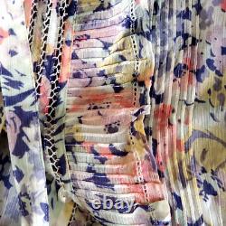 NEW Polo Ralph Lauren floral-print short-sleeve blouse retail price $299