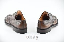 NEW RALPH LAUREN x CROCKETT & JONES 7.5D MARLOW WINGTIP SHELL CORDOVAN SHOES