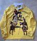 New Rare Men's Yellow Polo By Ralph Lauren 5 Horsemen Polo Rugby Shirt L