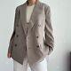 New Ralph Lauren Blazer Womens 18 Double Breasted Wool Equestrian Classic $345