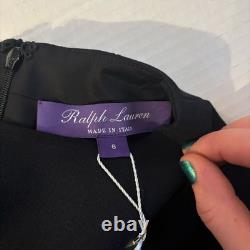 NEW Ralph Lauren Collection Purple Label Darina Wool-Blend Blouse Size 6 Luxury