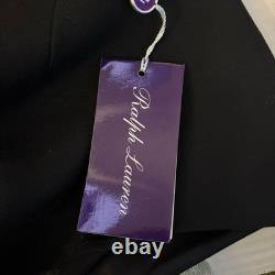 NEW Ralph Lauren Collection Purple Label Darina Wool-Blend Blouse Size 6 Luxury
