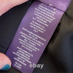 NEW Ralph Lauren Collection Purple Label Darina Wool-Blend Blouse Size 6 Luxury