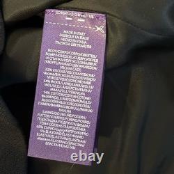 NEW Ralph Lauren Collection Purple Label Darina Wool-Blend Blouse Size 6 Luxury