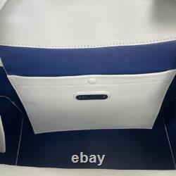 NEW Ralph Lauren Collection Soft Ricky 33 Calfskin Leather Bag White Women