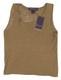 New Ralph Lauren Collection Womens Tank Top! Linen Light & Sheer Warm Brown