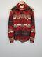 New Ralph Lauren Denim Supply Aztec Navajo Blanket Shirt Flannel Mens M Rrl Polo